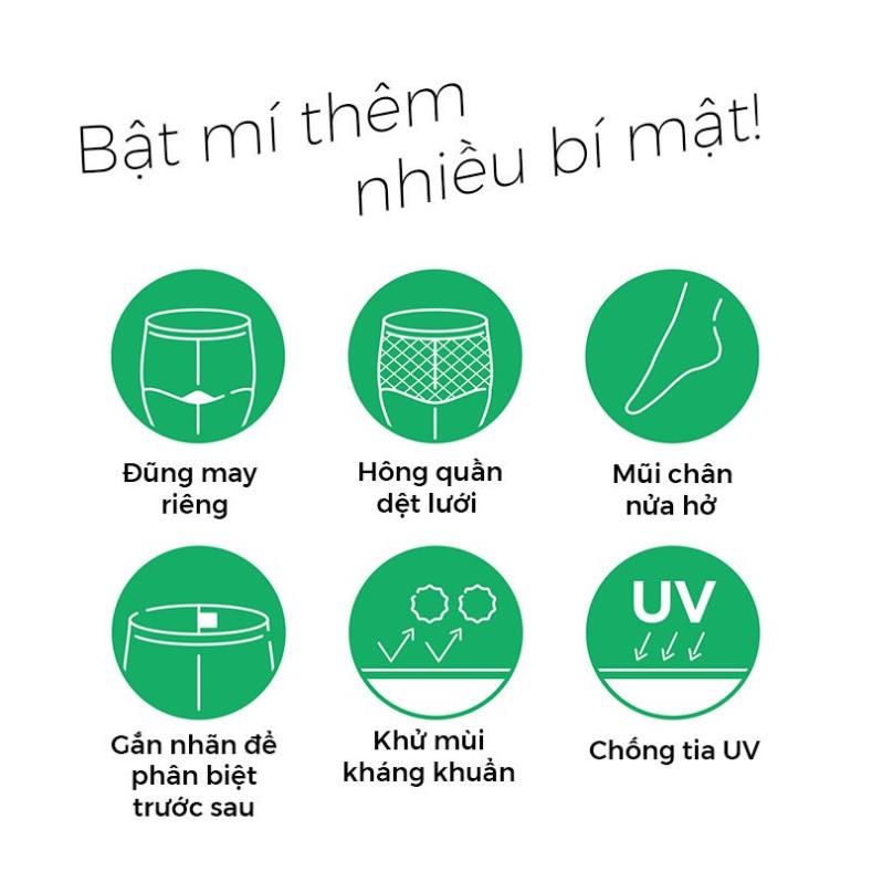 Quần tất nữ Nhật Bản Fukuske Bó form tôn dáng thon chân - Thoáng mát chống nắng UV - Bản 2021 - Maneki