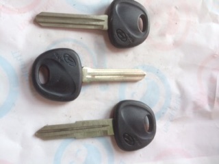 Combo 3 phôi chìa khoá HYUNDAI ( loại không vai rảnh trái )