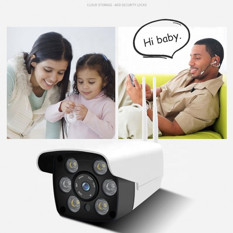 Camera an ninh nhỏ gọn, Camera C6 Cao Cấp, Chuẩn IP65 Chống Nước,  Chống Trộm, Hình ảnh Siêu Nét - Bảo Hành Lỗi 1 Đổi 1