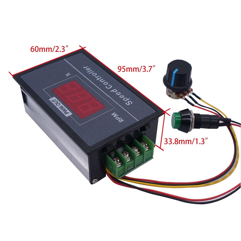 Bộ Điều Chỉnh Tốc Độ Động Cơ PWM DC 30A PWM
