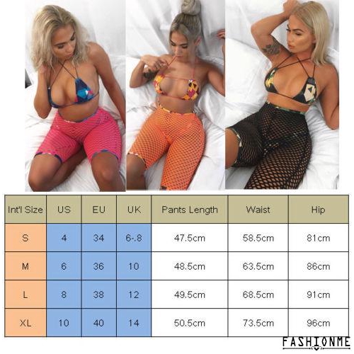 Set 3 bikini quần lưới thời trang nữ đi bơi gợi cảm | BigBuy360 - bigbuy360.vn