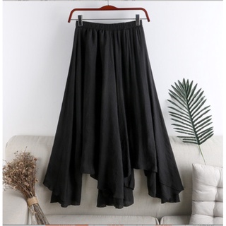 Váy lanh lụa retro cotton mềm VAY51-VAY19 (Song An Eco)