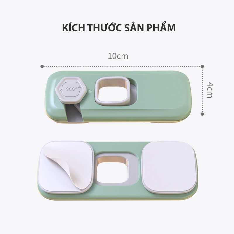 Khoá Tủ An Toàn Cho Bé, Khoá Cánh Tủ, Ngăn Kéo, Tủ Lạnh... chính hãng LookToSee CAO CẤP