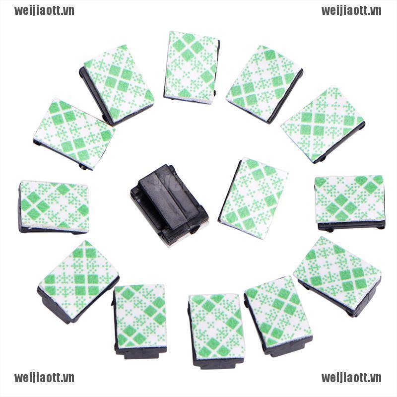 Set 50 Kẹp Giữ Dây Cáp Hình Chữ Nhật