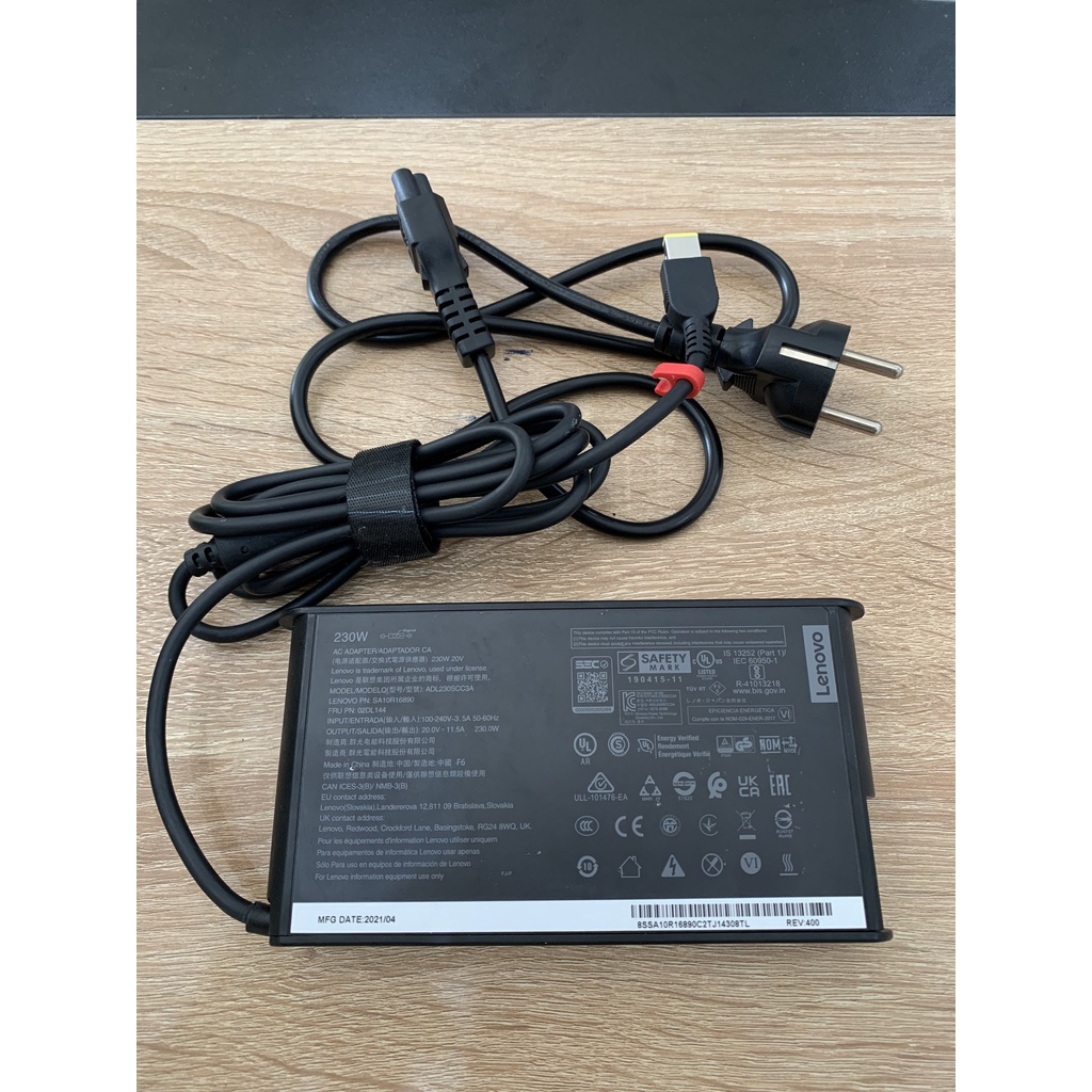 Sạc laptop lenovo 230w ovan hàng xịn dành cho các dòng cao cấp, hình thật, zin theo máy.