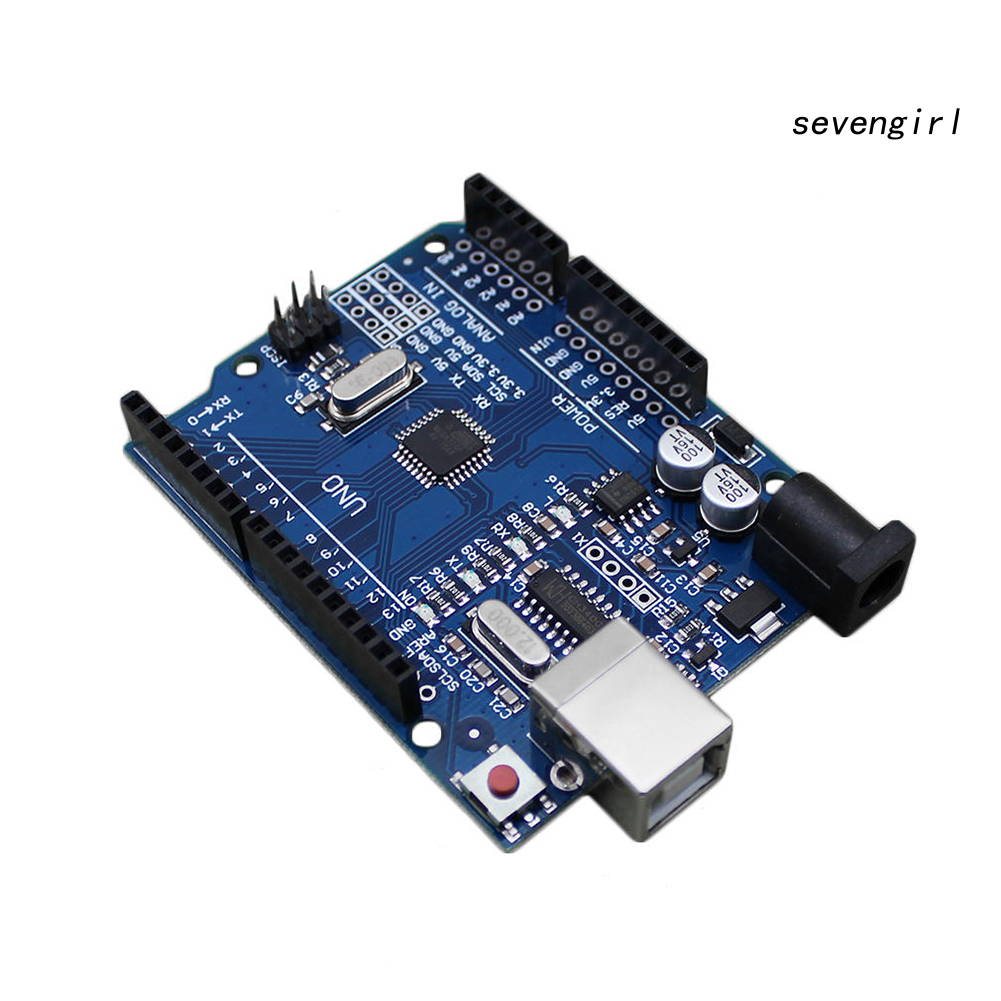 Bo Mạch Sev-Atmega328P Ch340G 40p Pin Cho Uno R3 + Dây Cáp 50cm