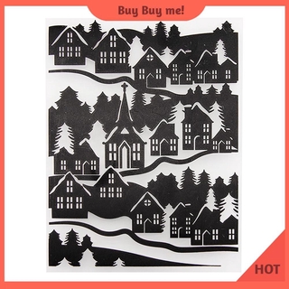 DIY Scrapbooking Plastic Embossing Template Folder Stencil for Album Card