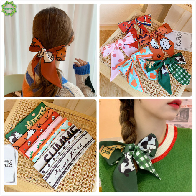 (Hàng Mới Về) Băng Đô Nơ Đa Năng Phong Cách Hàn Quốc Xinh Xắn Cho Nữ