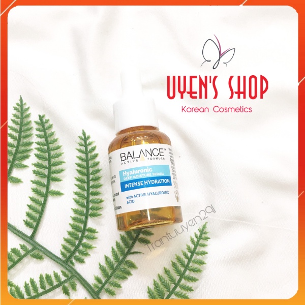 Tinh Chất Cấp Nước Chuyên Sâu Balance Hyaluronic Deep Moisture Serum 30ml