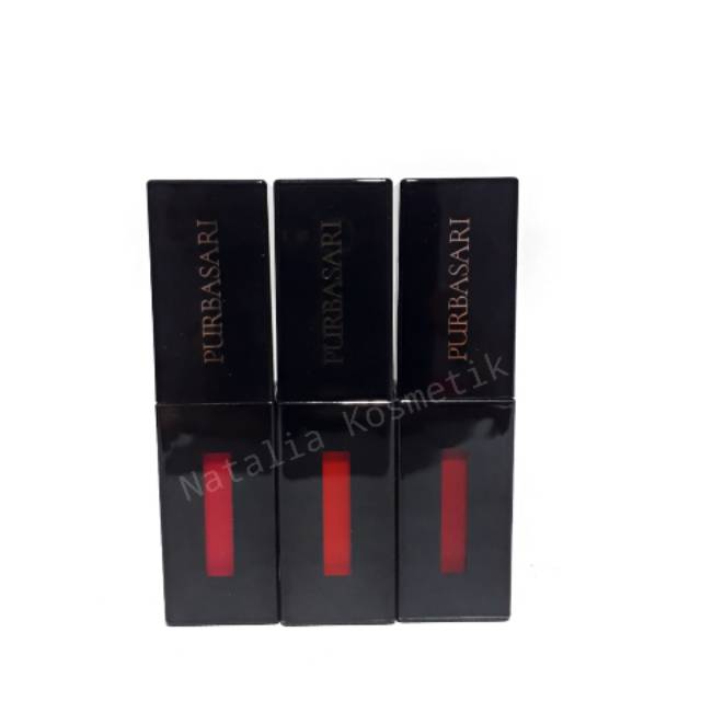 (Hàng Mới Về) Son Tint 2 Trong 1 Purbasari 5.5g