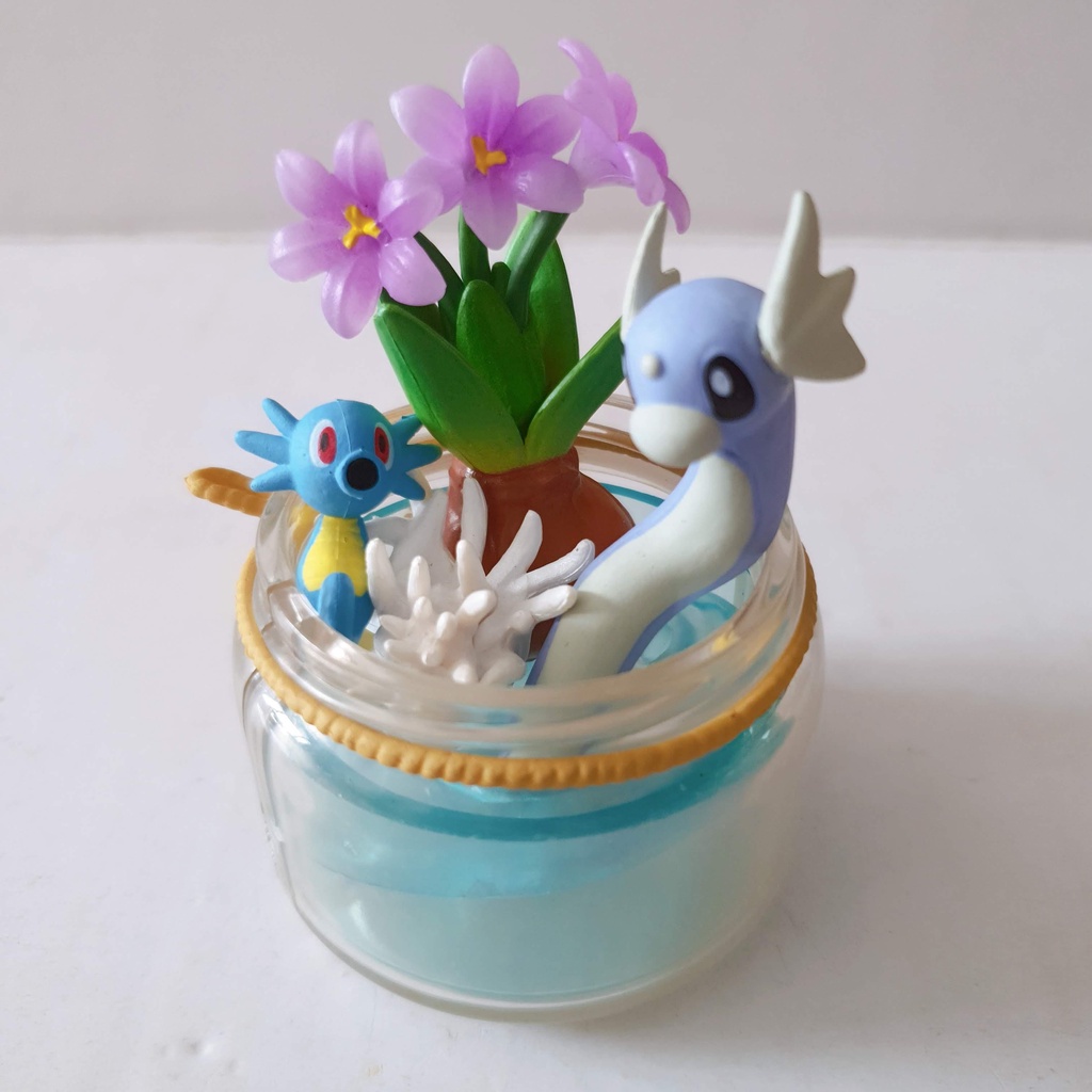 Đồ chơi mô hình Pokemon, mô hình tiểu cảnh và pokemon, trưng bày chủ đề cây và hoa, pocket Botanical