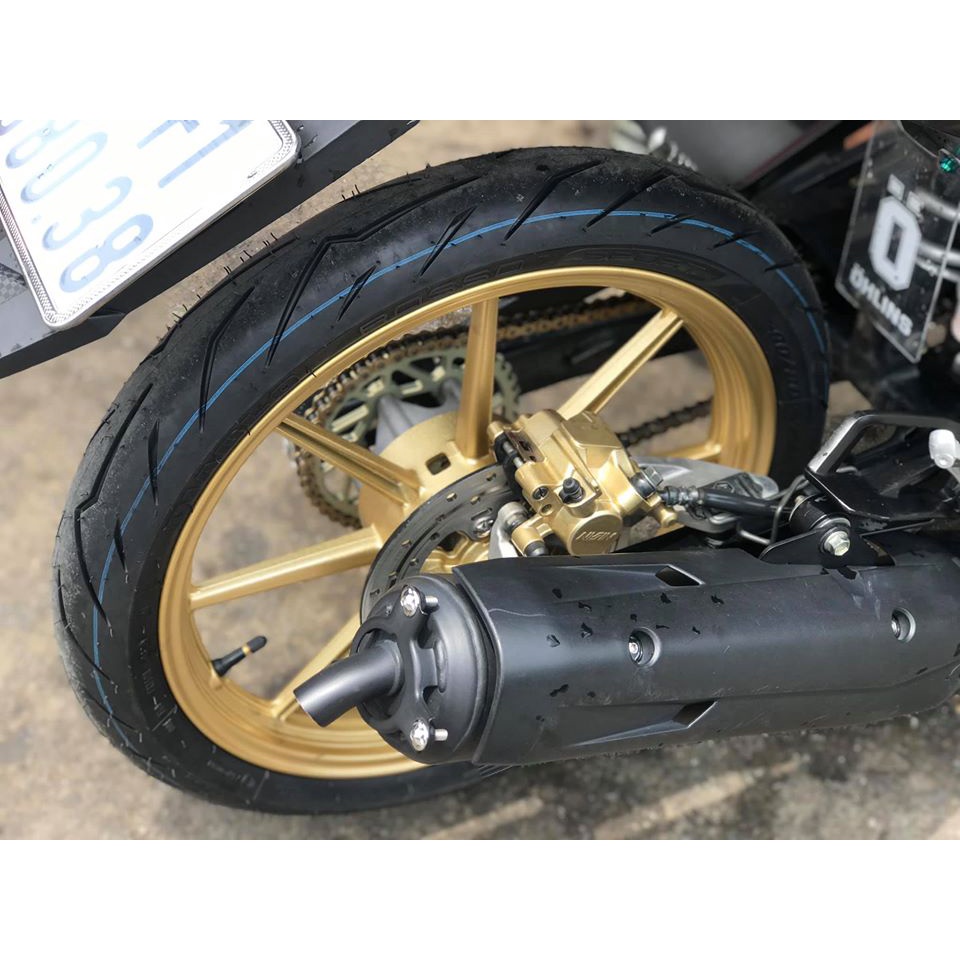 Cặp Vỏ xe Pirelli Diablo Roso size 70 - 80/90/17 “ không ruột “ bao bám đường