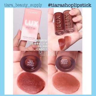 Set 2 thỏi son kem COLOURPOP LUX VELVET PUFF MAMI