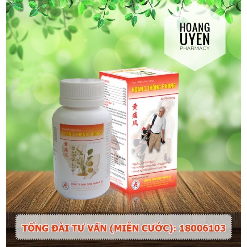 [Tích điểm chính hãng] Hoàng Thống Phong - Hộp 60 viên