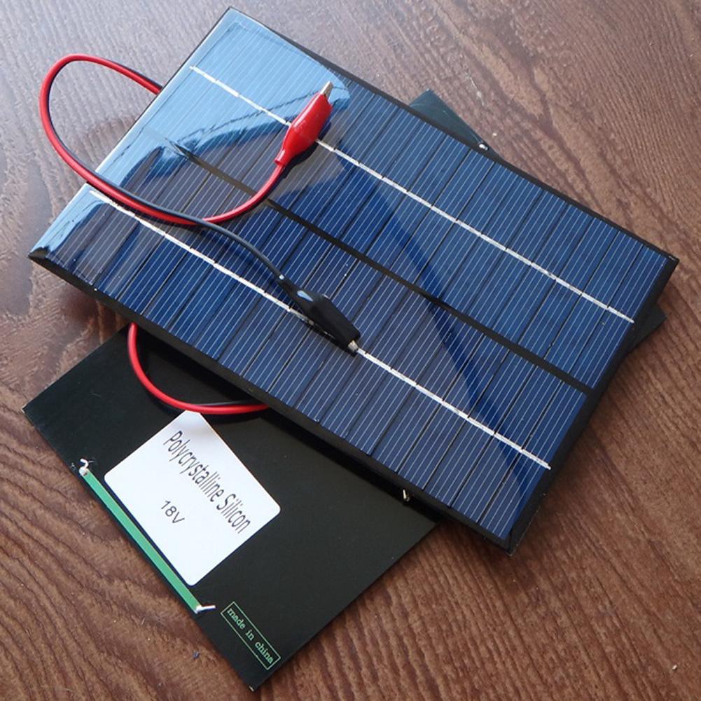 4.2w Portable Solar Module Solar Panel For Camping Travel Phone 18V Battery