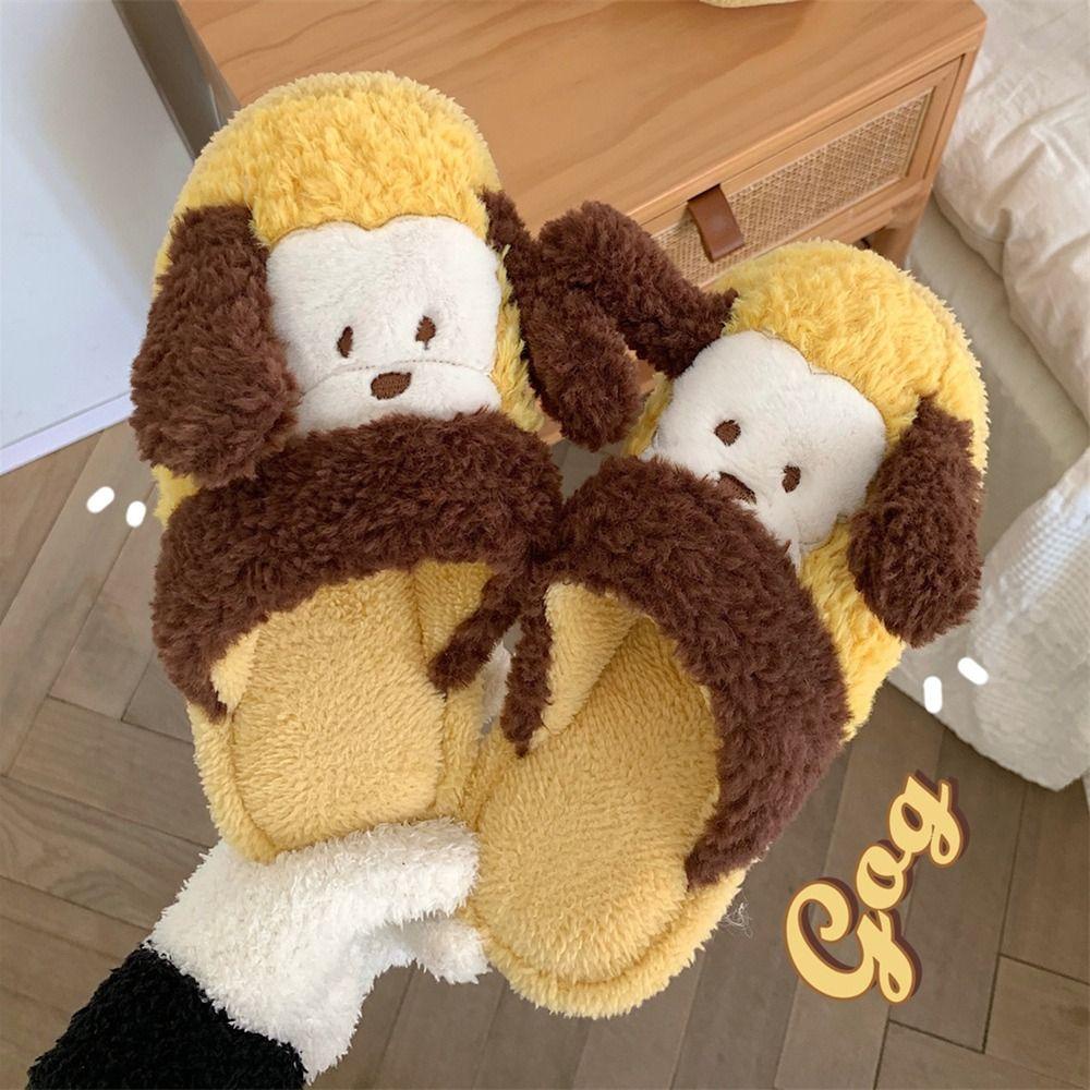Dép Bông Đi Trong Nhà Hình Hoạt Hình Xinh Xắn Cho Nữ