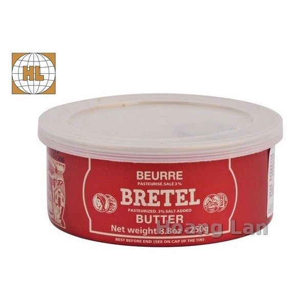 Bơ Bretel 250g (bơ đồng tiền) - Pháp