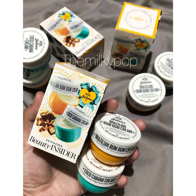 Set kem dưỡng da mini Sol De Janeiro