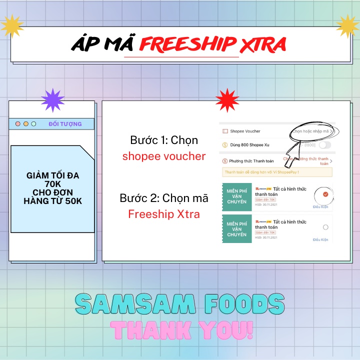 Khô gà lá chanh siêu ngon hũ 200g đồ ăn vặt tiệm ăn vặt Sam Sam