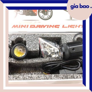 Đèn trợ sáng mini Cos vàng pha trắng