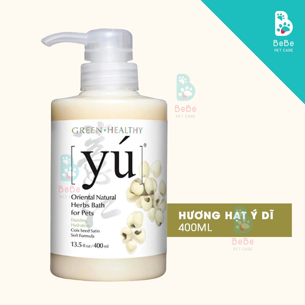 Sữa Tắm Yú Chiết Xuất Từ Các Loài Hoa &amp; Thảo Mộc Phương Đông Chăm Sóc Da Lông Cho Thú Cưng