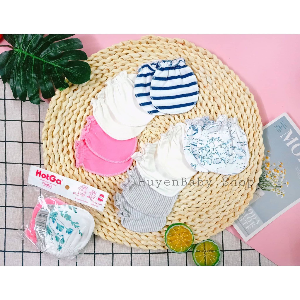Combo 3 đôi bao tay Hotga cho bé sơ sinh