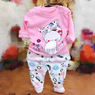 Combo 7 ri bộ cotton dài tay