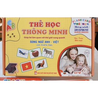Thẻ học cho bé - Bộ thẻ học thông minh - Thẻ học thông minh 18 chủ đề