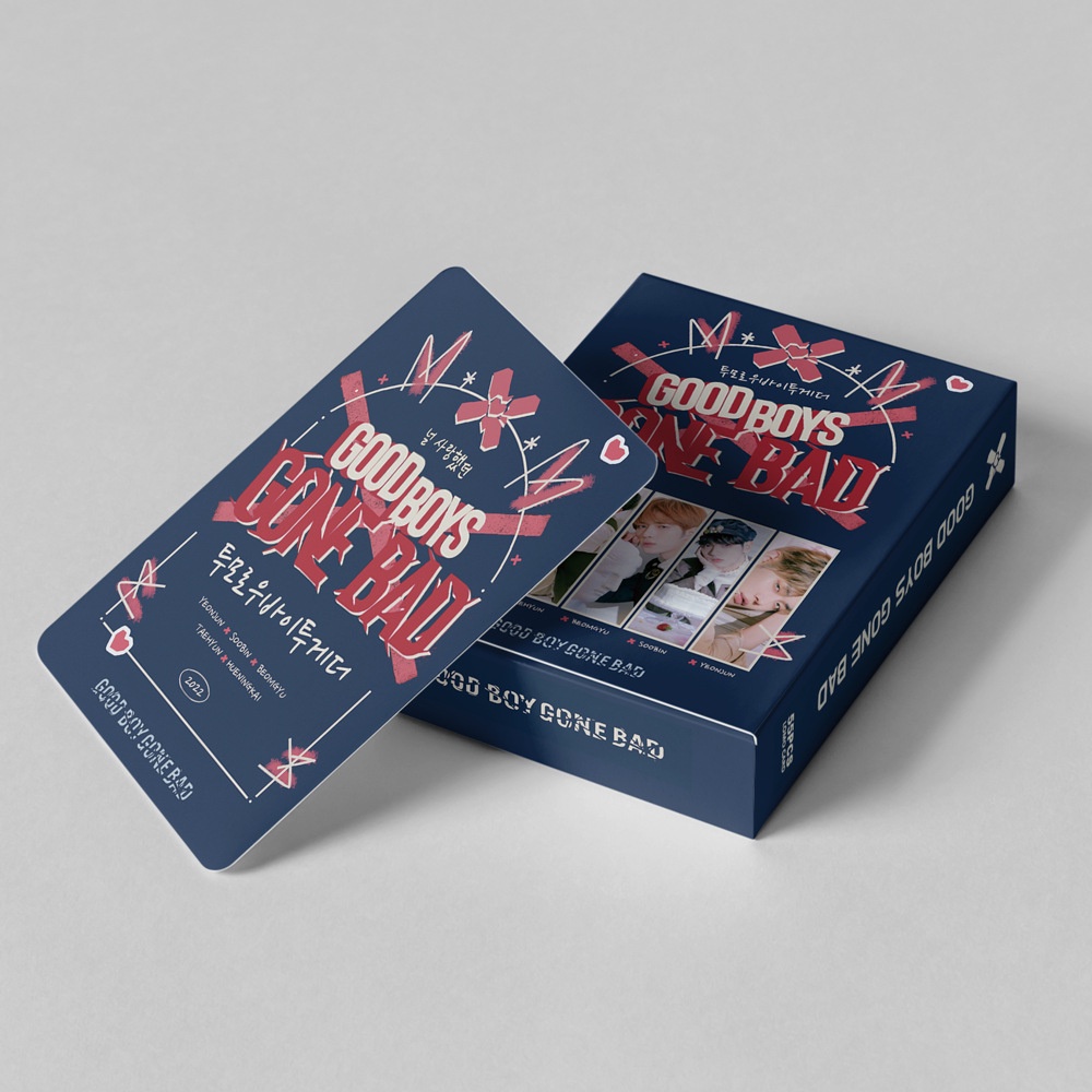TXT Album GOOD BOY GONE BAD Child Photocard 2022 DREAM WEEK MOA PRODUCTION Photocard Album TXT FREEZE Lomo Card