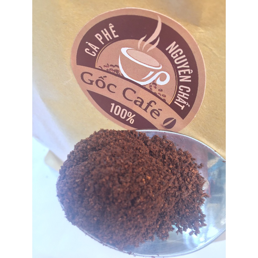 Cà phê Robusta - Cafe xay rang mộc nguyên chất