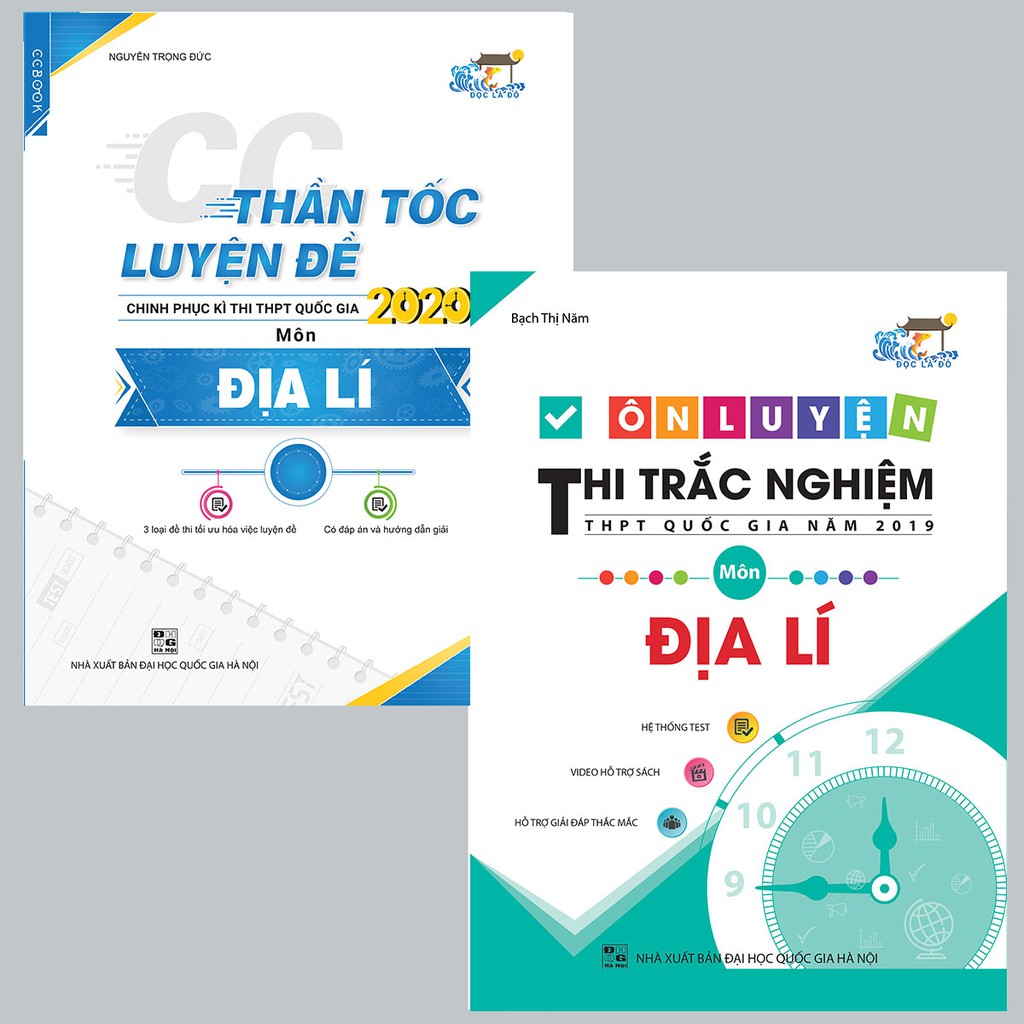 Sách - Combo CC Thần tốc luyện đề 2020 môn Địa lý tập 1 - Ôn Luyện Thi Trắc Nghiệm THPT Quốc Gia Năm 2019 Môn Địa lý