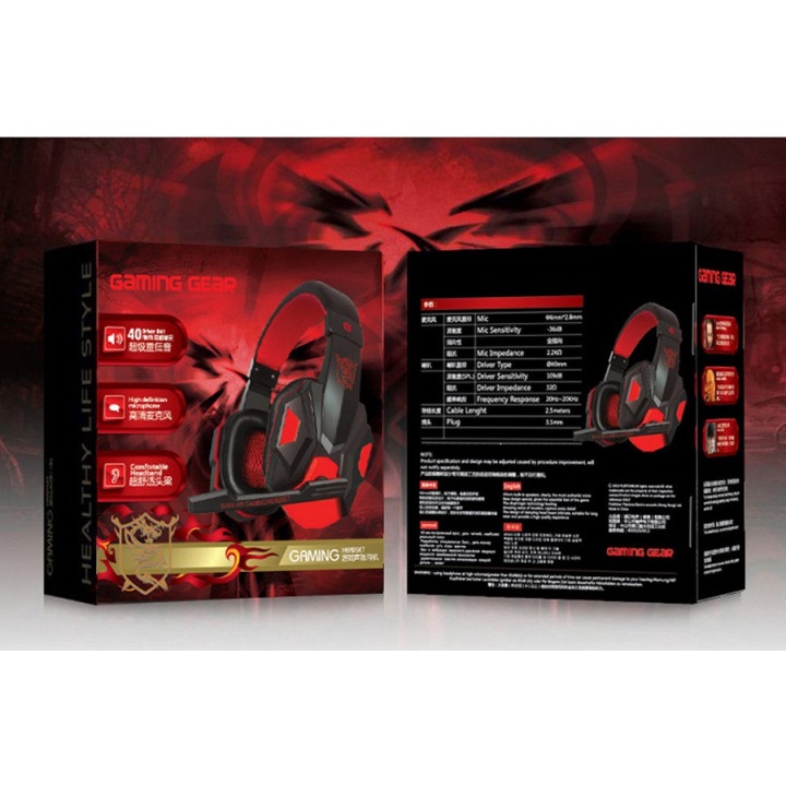 Tai nghe chụp tai gaming có mic PLEXTONE PC780 | Có đèn LED, Âm thanh vòm