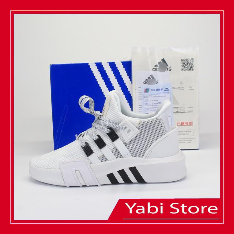 🔥FREE SHIP-HÀNG QUẢNG CHÂU  🔥Giày thể thao sneaker🔥EQT trắng đen  full  box 1.1 - Yabi Store