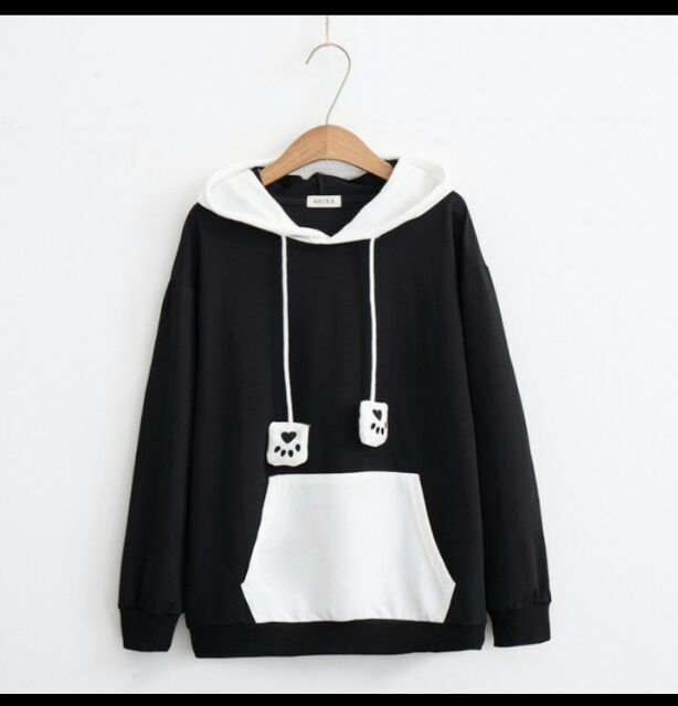 Áo hoodie tai thỏ mẫu mới chất nỉ đẹp