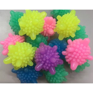 Set 10, 5 Bóng giặt quần áo giảm nhăn, quả cầu gai ion