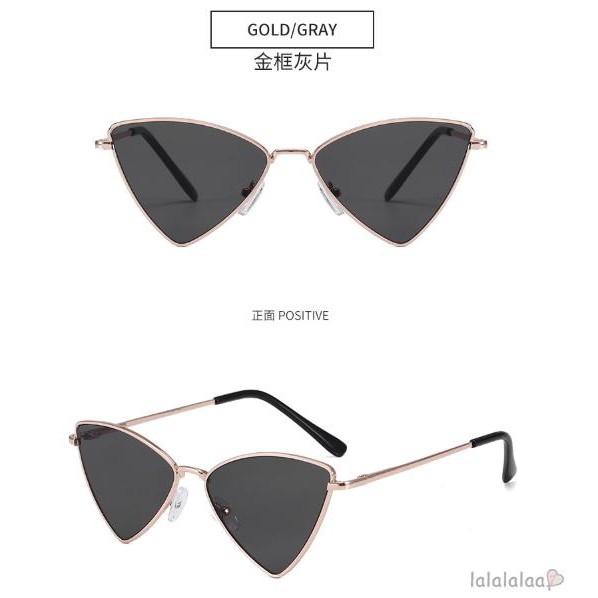 Kính mát gọng hình tam giác chống tia UV thời trang cho bé gentle monster | BigBuy360 - bigbuy360.vn