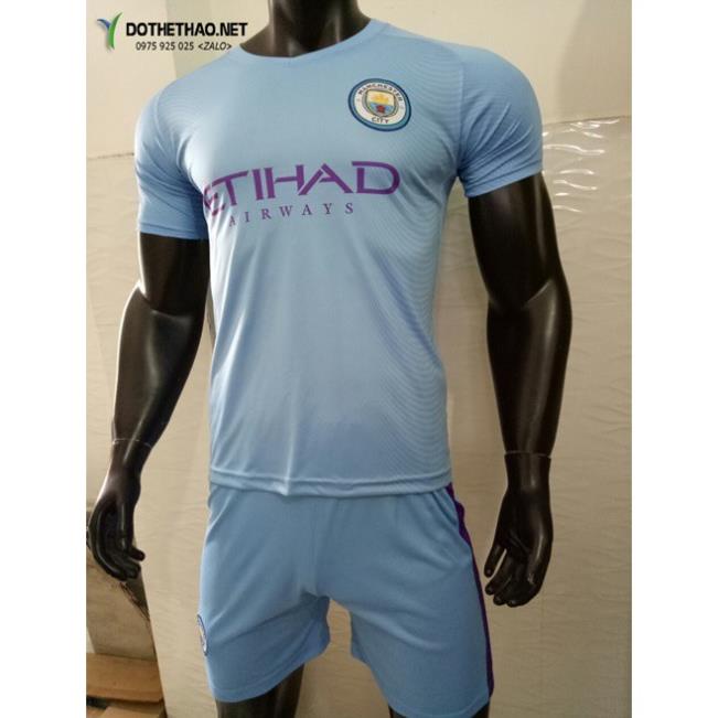 Bộ Quần Áo Bóng Đá Nam Manchester City, bộ đồ đá banh nam nữ big size, đồ thể thao chất lượng !