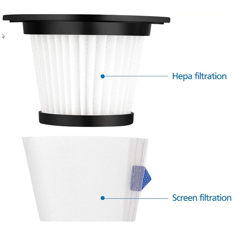 Bộ 4 Màng Lọc Thay Thế Cho Máy Hút Bụi Moosoo K17