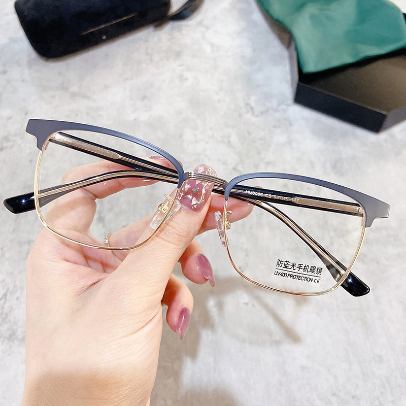 Mắt Kính Chống Ánh Sáng Xanh Thời Trang Hàn Quốc Cho Nam Nữjz8006 | BigBuy360 - bigbuy360.vn