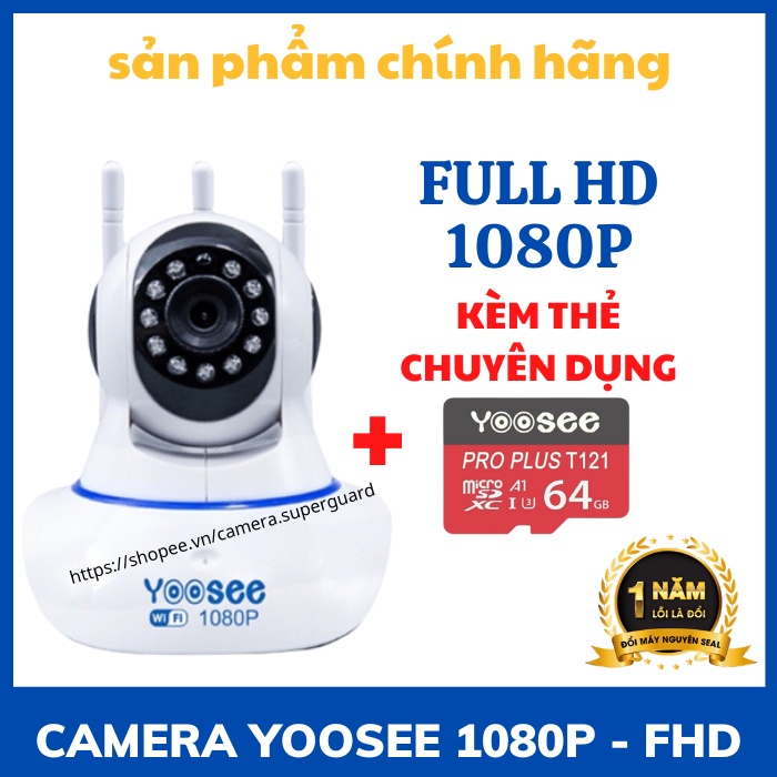 Camera Yoosee Full HD 1080P Mẫu Mới