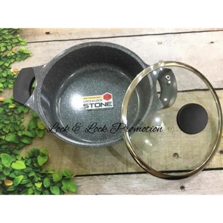 Nồi chống dính đá hoa cương 24cm lock & lock