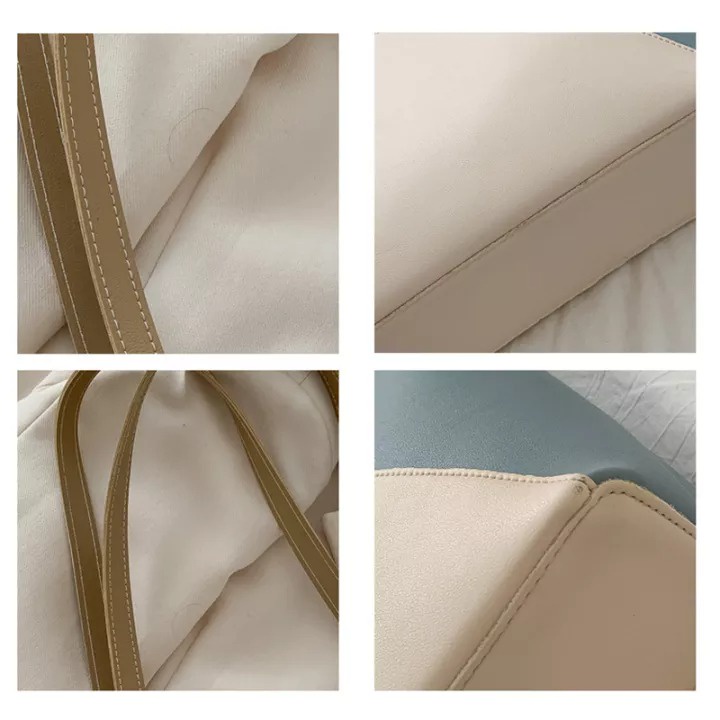 EnviroSax Túi Xách Da PU Cỡ Lớn Thiết Kế Đơn Giản Thời Trang Cho Nữ