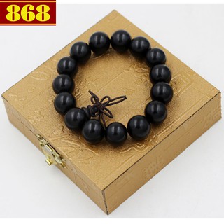Vòng tay gỗ mun 15 ly HL