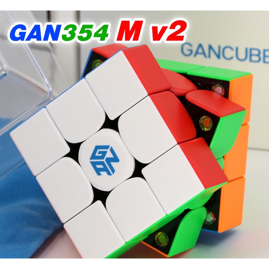 [Mã LIFE0503TOYS1 giảm 10% đơn 150k] Rubik 3x3 Gan 354 M / Gan354M V2 3x3x3 Có Nam Châm