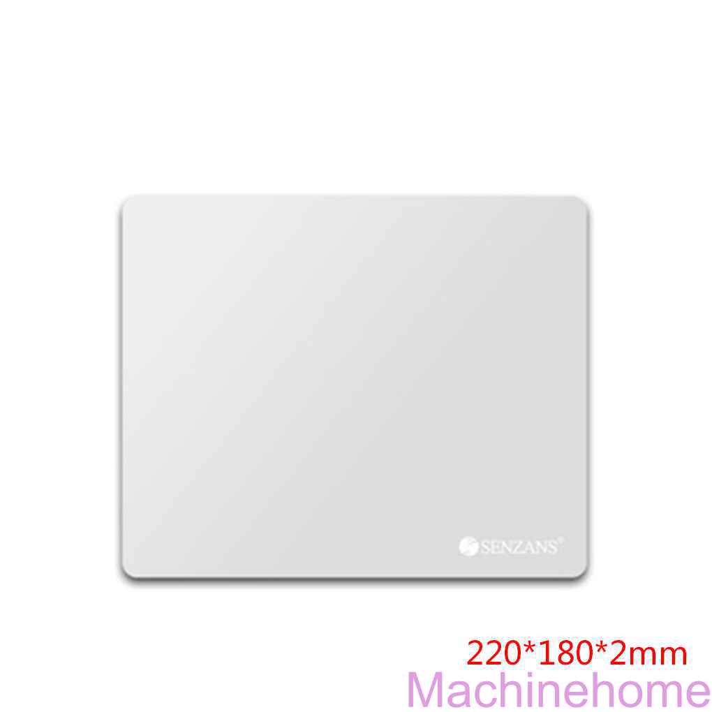 MC-SENZANS Aluminium Alloy Gaming Mouse Pad Metal Mouse Mattress Non-Slip Rubber Bottom Office Work Mousepad
