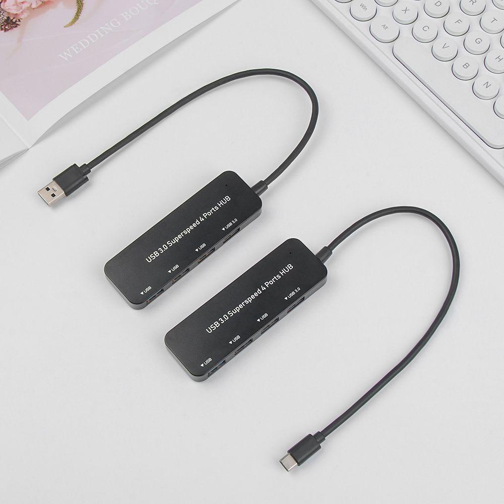 Bộ Hub Type-C USB 3.0 4 Cổng Tốc Độ Cao Cho Laptop