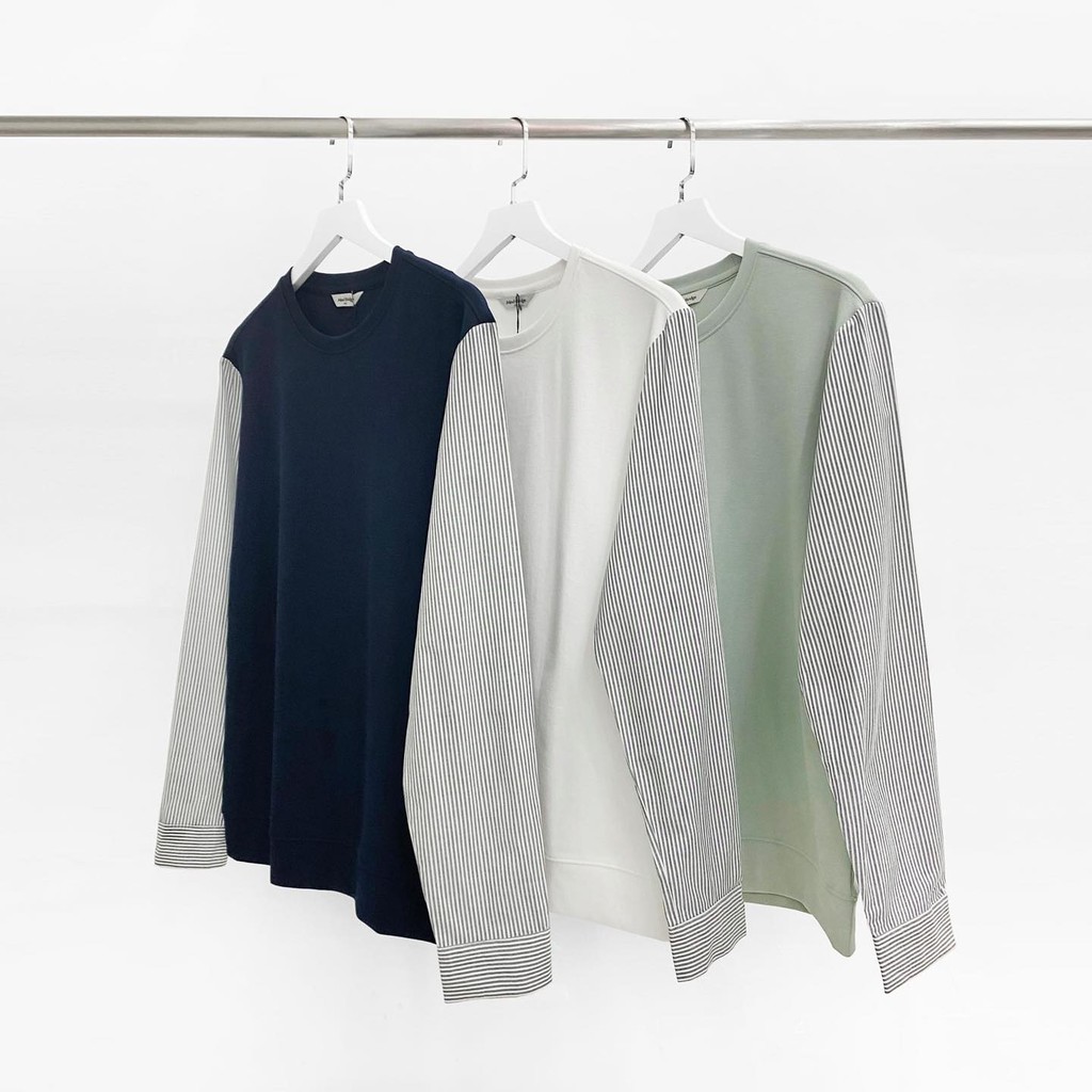 Sweater Mind Bridge phối tay sơmi