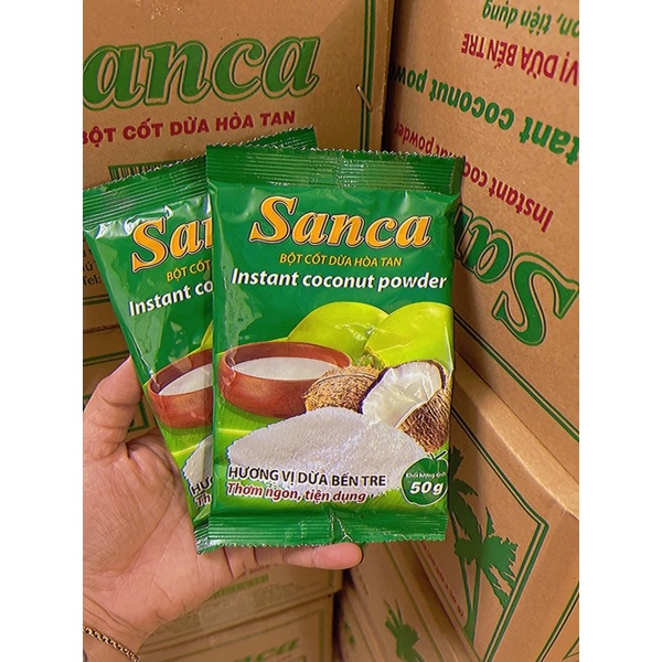 Bột Cốt Dừa Hoà Tan SANCA