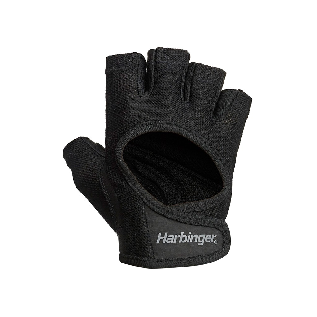 Găng tay tập gym nữ Harbinger W_Power Gloves_Black