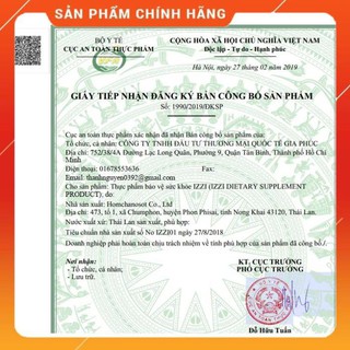 [Free ship] Giảm cân IZZI Thailand